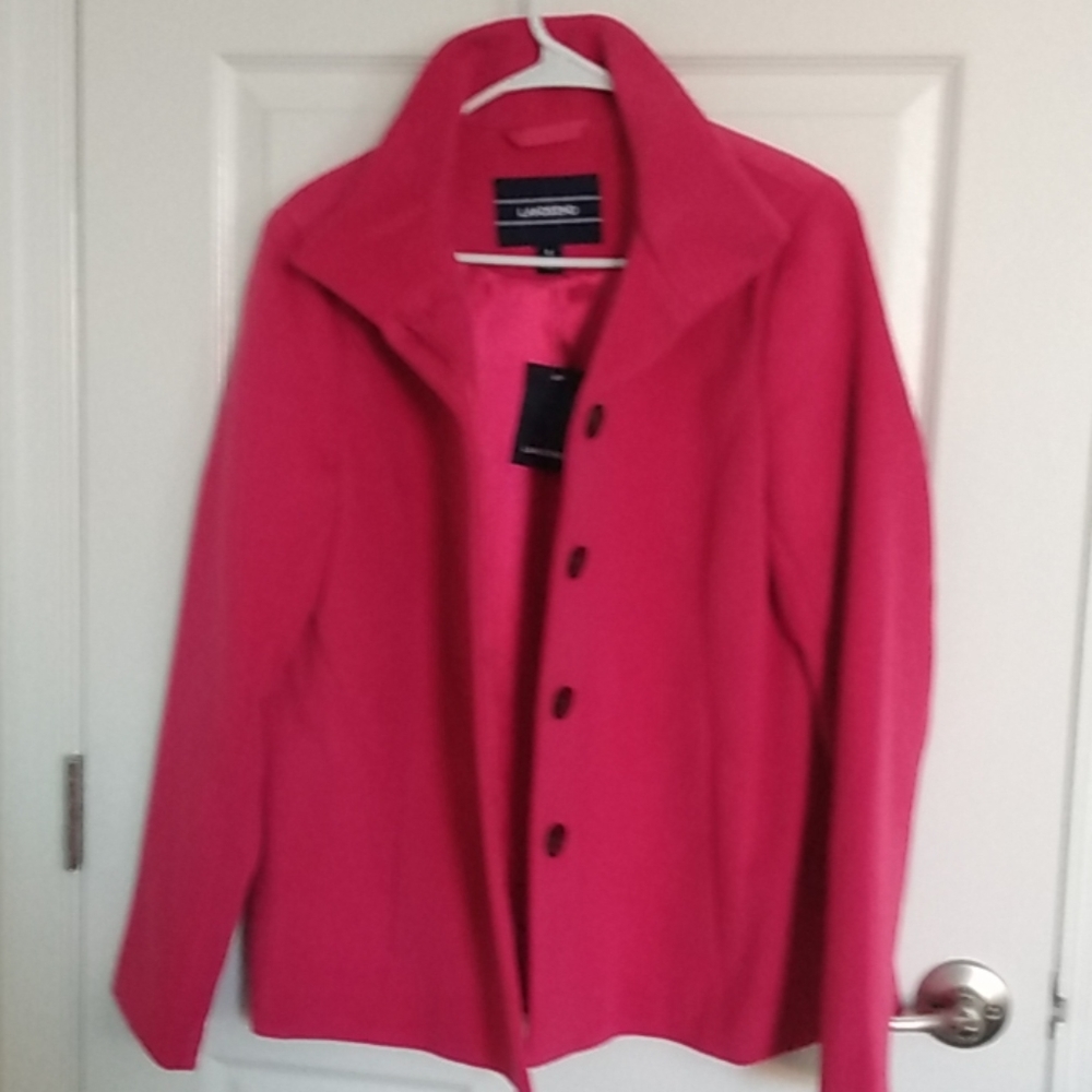 Pink light coat